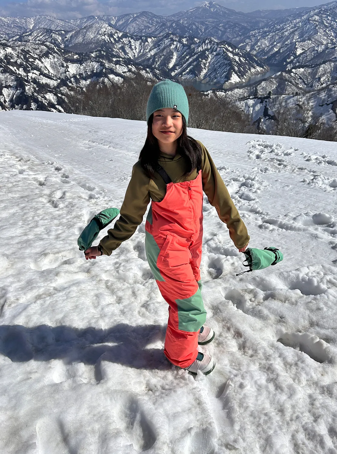 Burton Skylar 2L bib-byxor barn Peach Echo vattentät