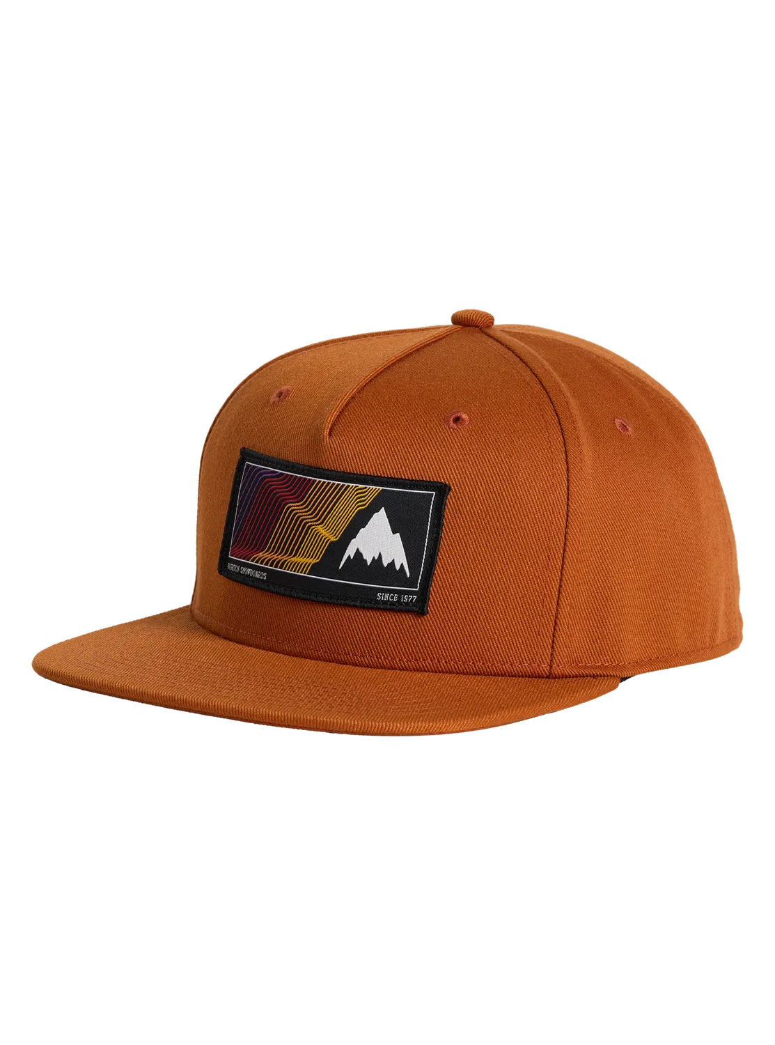 Burton Elmore keps Spiced Chai flat brim