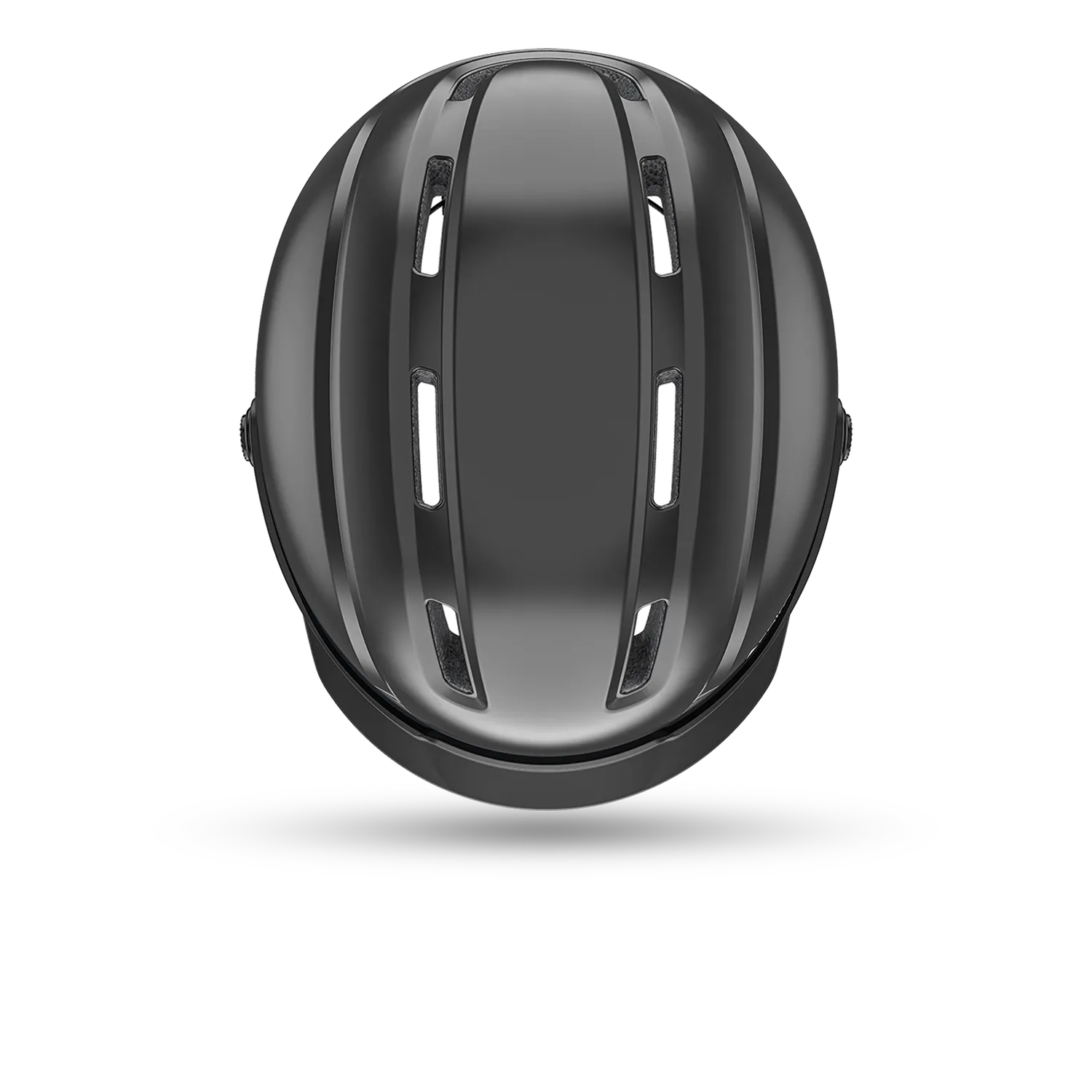 Cairn Fuse Mat Metallic Black cykelhjälm M – magnetspänne