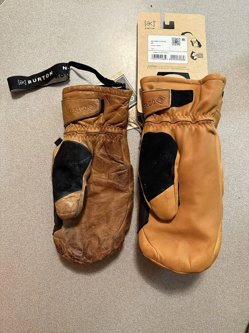 Burton [ak] Clutch GORE-TEX lädervantar True Black vattentäta