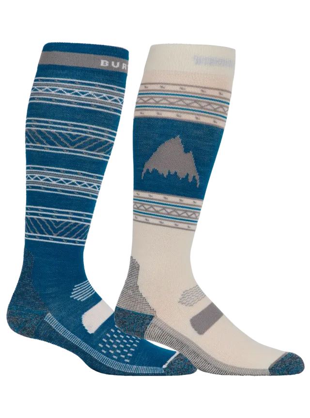 Burton Performance Lightweight strumpor 2-pack svart