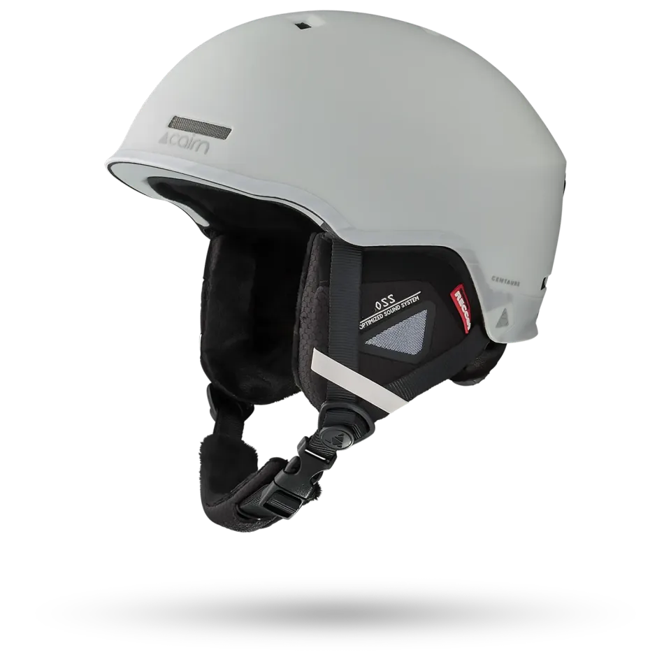 Cairn Sport Centaure Rescue skidhjälm mat warm gray Recco