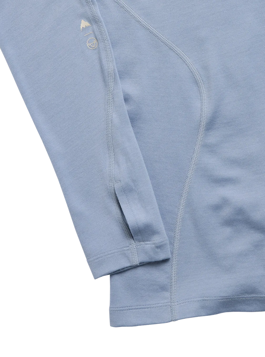 Burton Merino Blend Midweight underställströja dam True Black