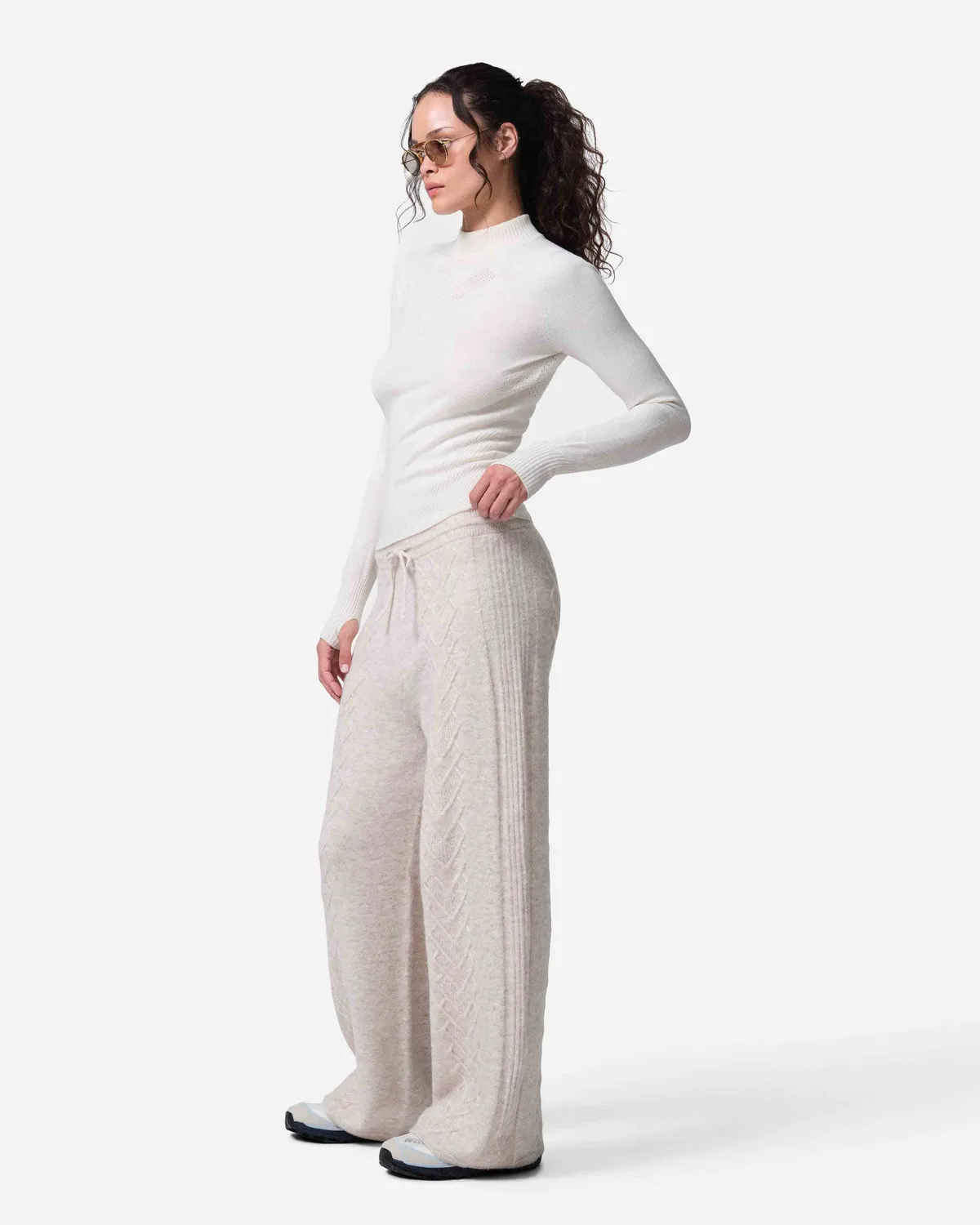 Black Crows Calos Knit ullbyxa dam off-white