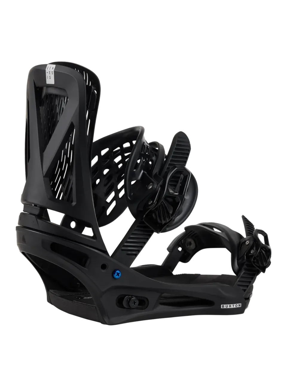 Burton Genesis snowboardbindning svart mjuk dämpad rembindning