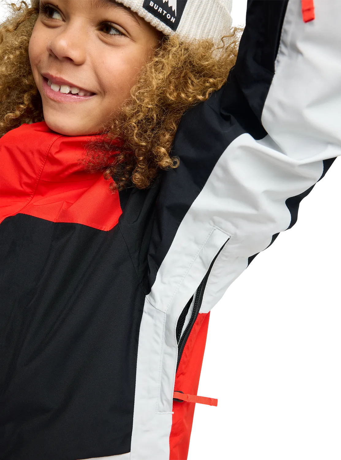Burton Powline Gore-Tex 2L jacka barn flame scarlet