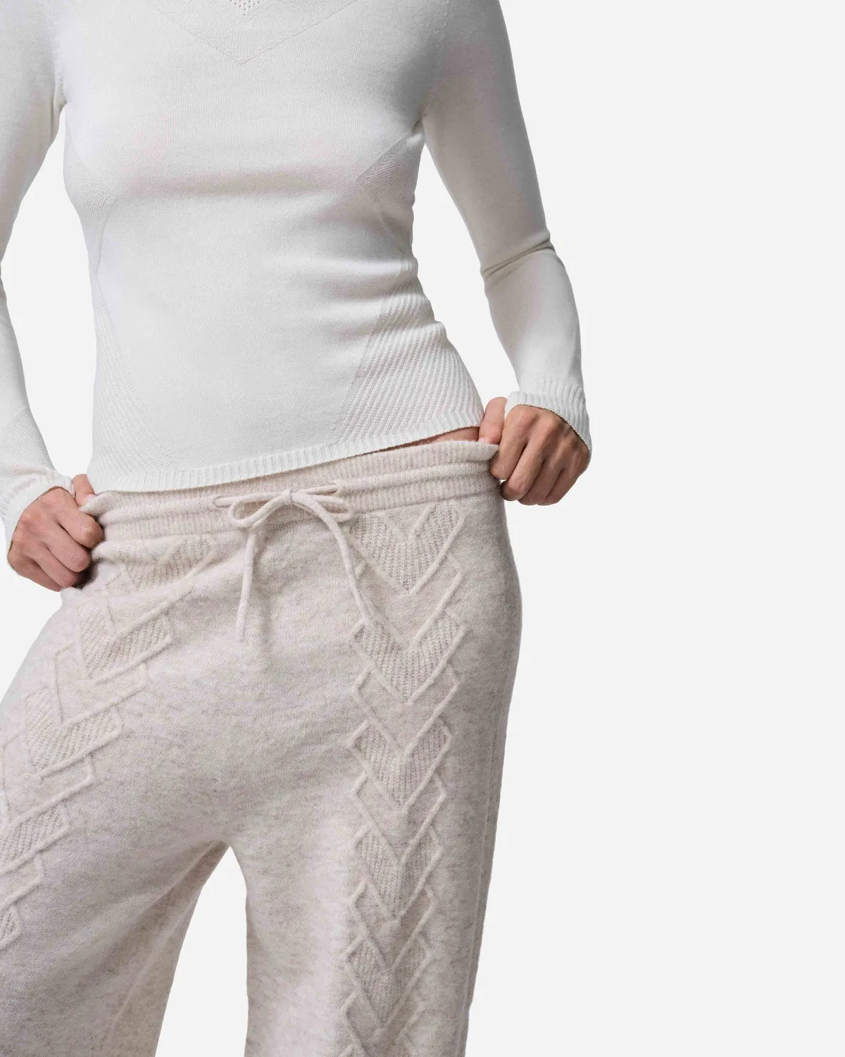 Black Crows Calos Knit ullbyxa dam off-white