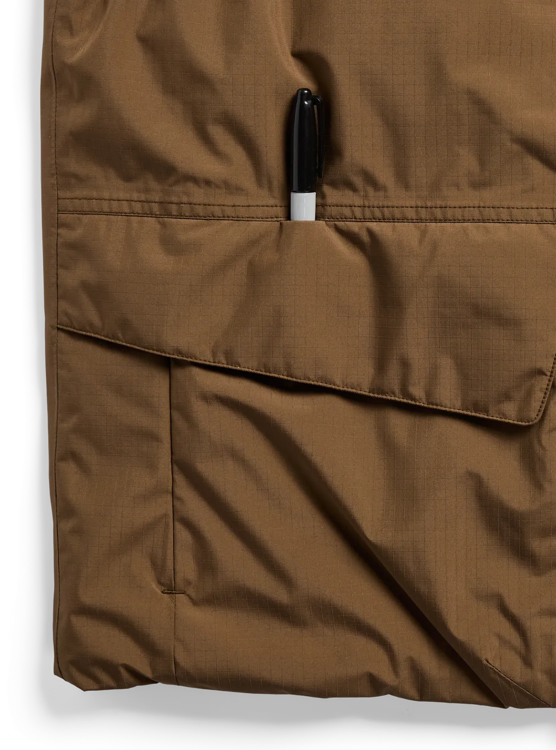 Burton Reversible Insulated väst Earth Ship Brown