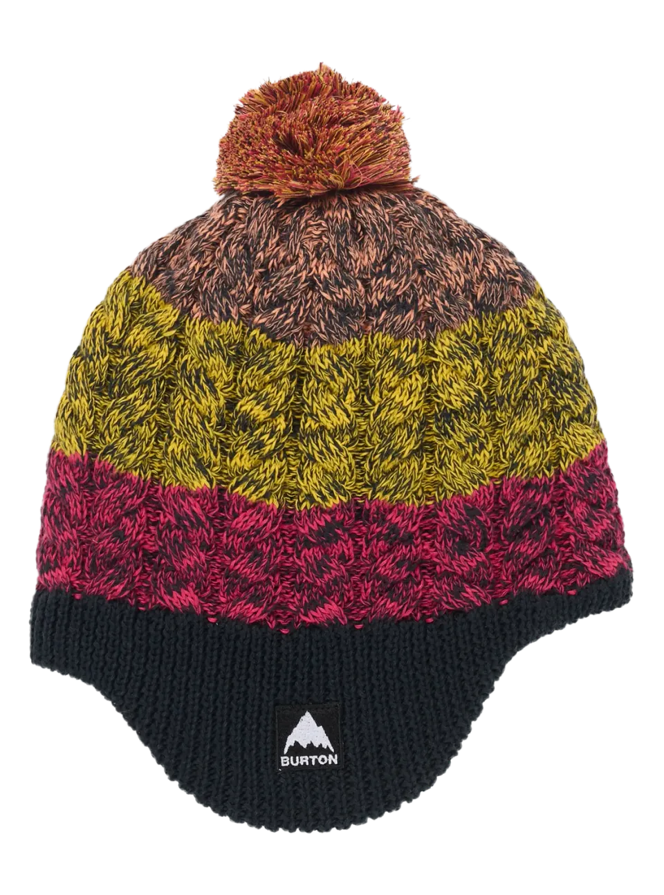 Burton Earflap Beanie barnmössa Sunrise Coral fleece