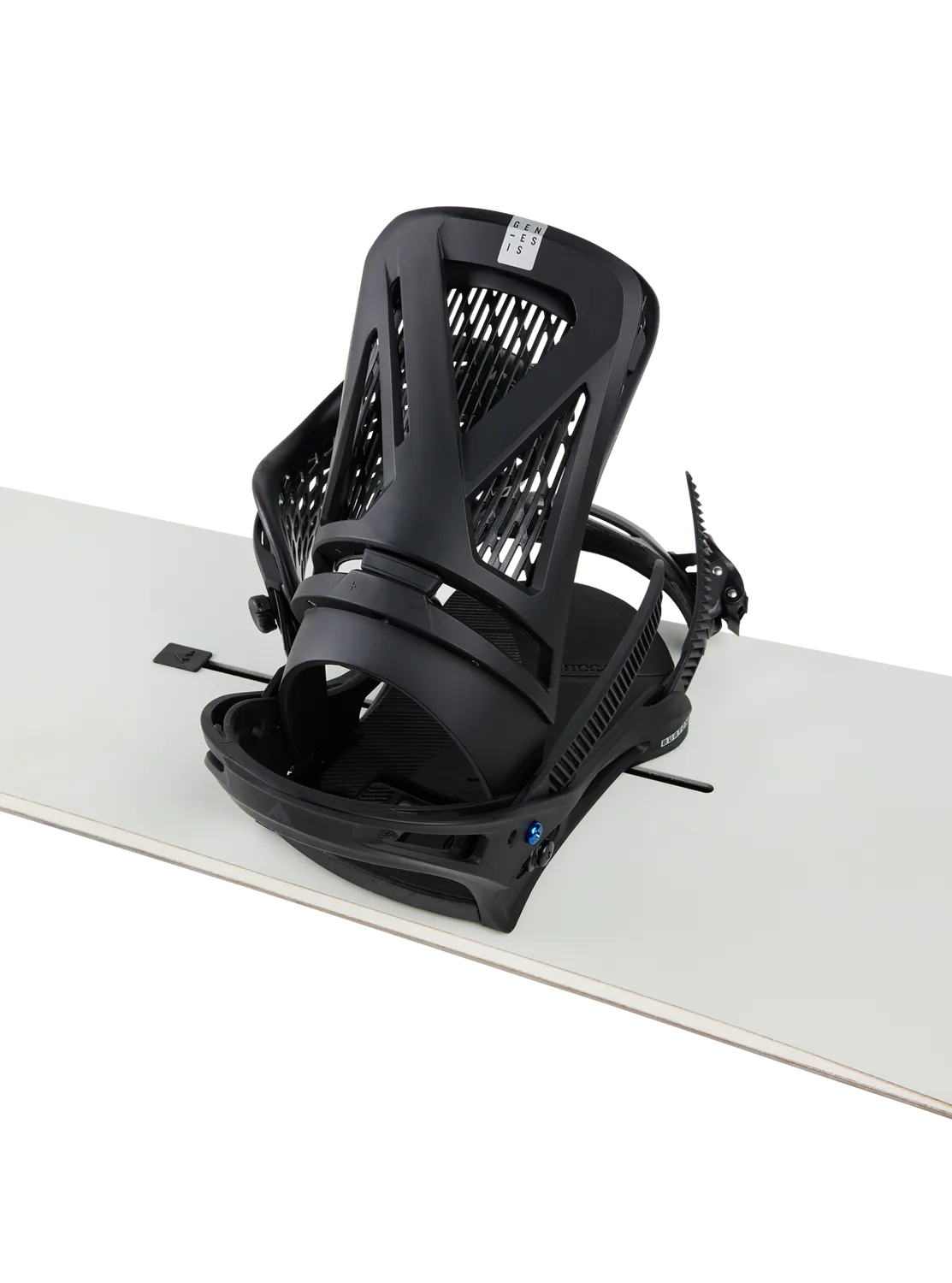 Burton Genesis snowboardbindning svart mjuk dämpad rembindning