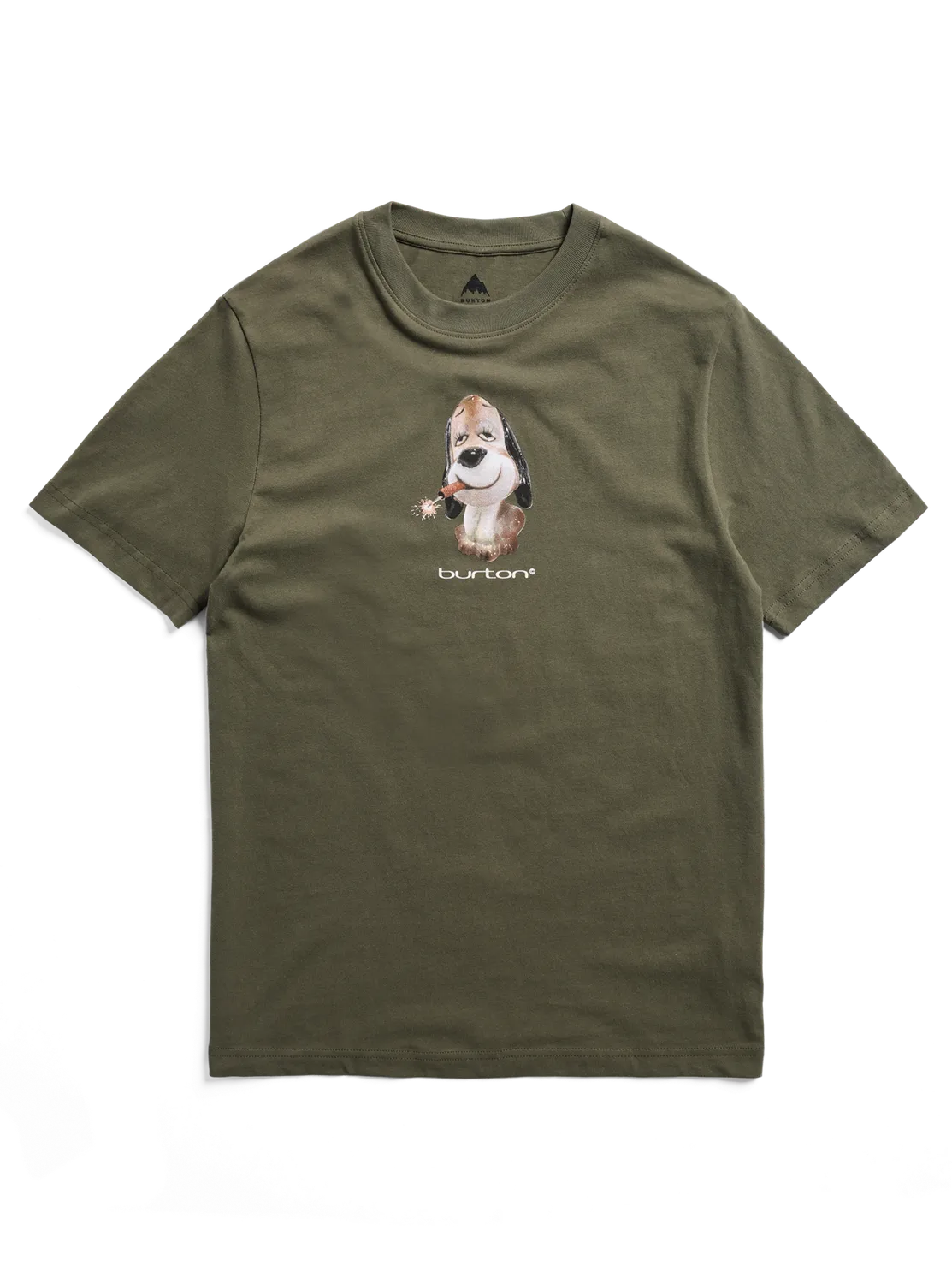 Burton Short Fuse T-shirt Khaki Green kortärmad
