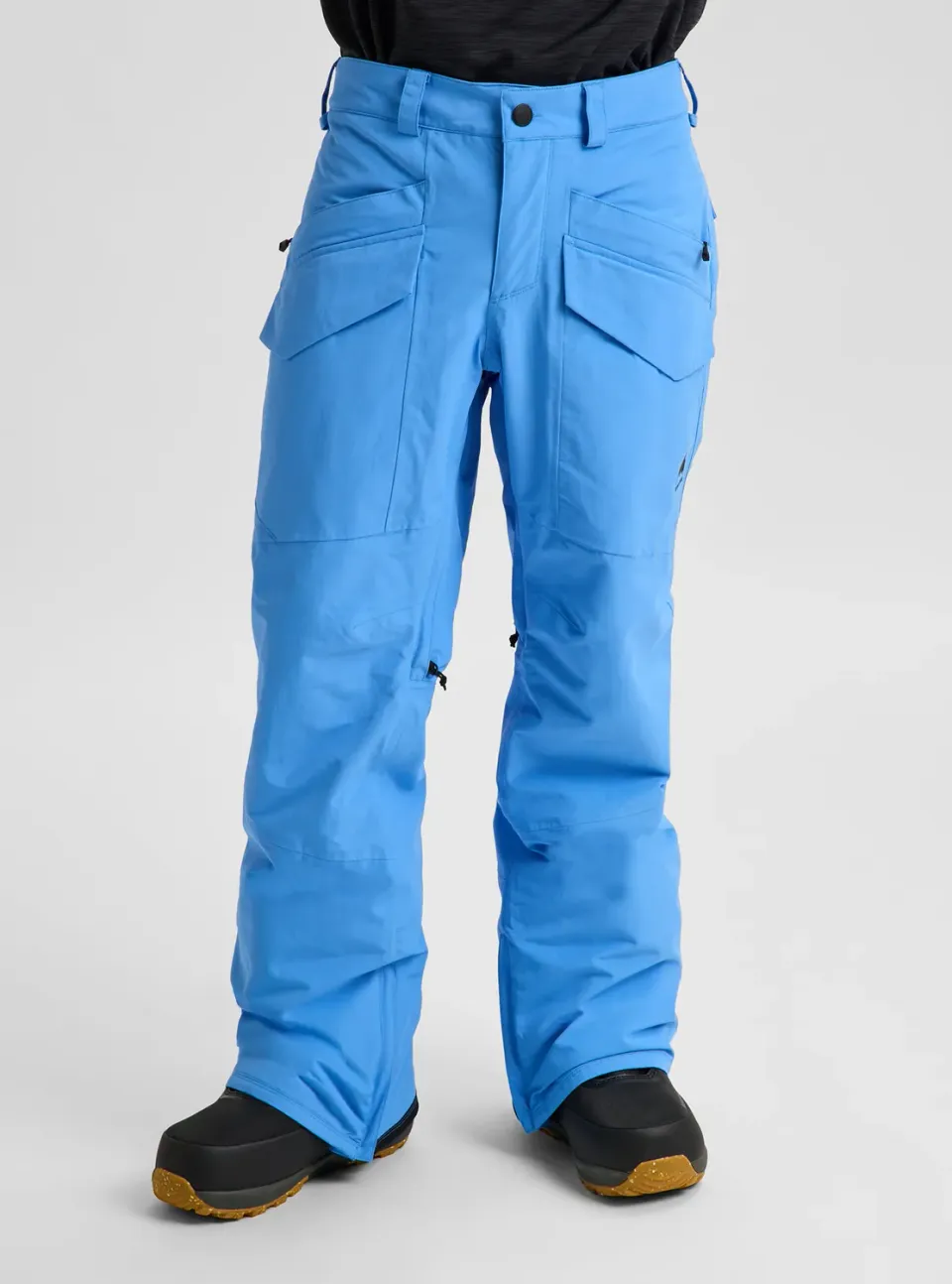 Burton Covert 2.0 2L skidbyxor Stone Grey isolerade
