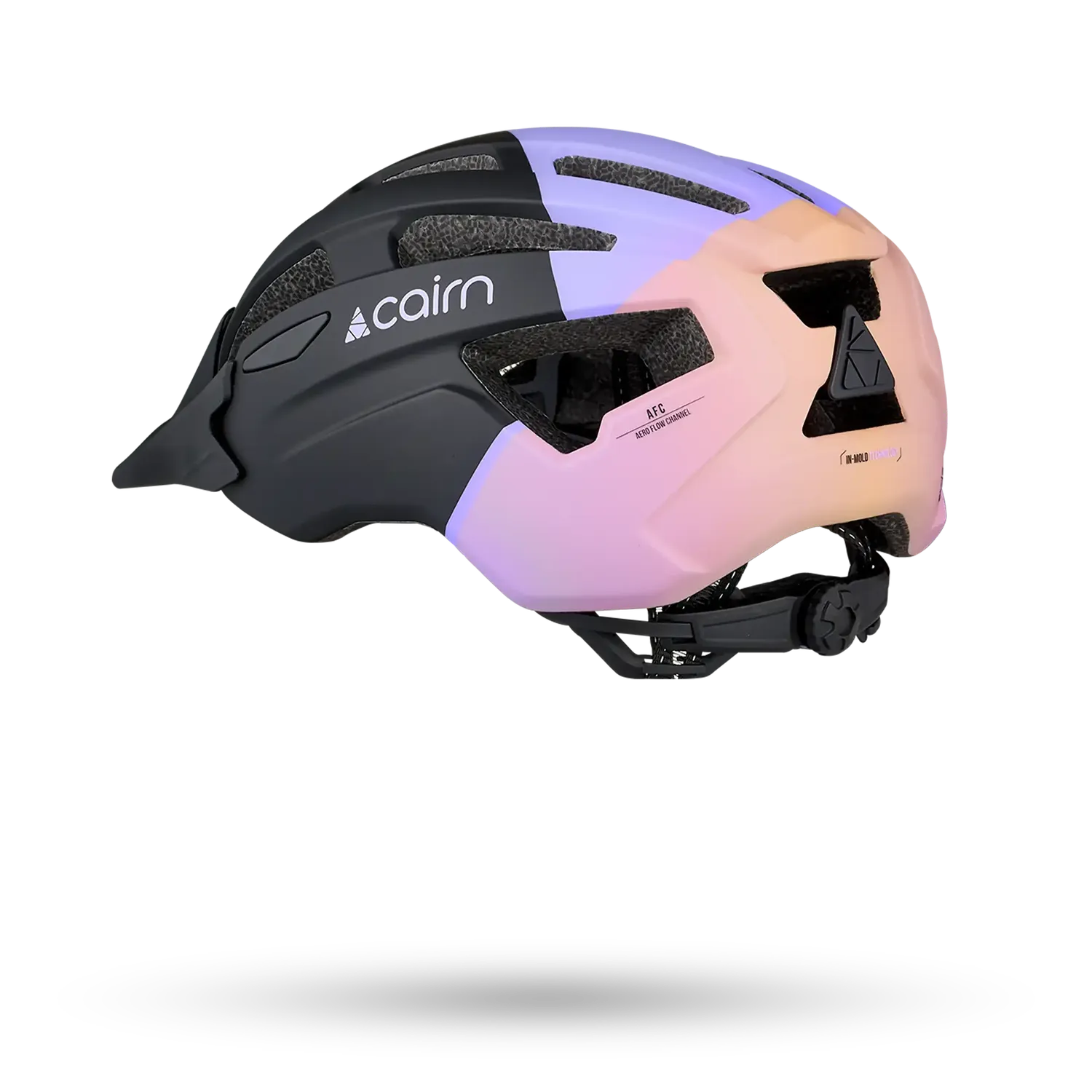 Cairn Prism XTR II J cykelhjälm junior svart lila S