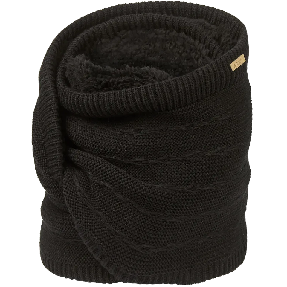 Cairn Chloe Black snood halsvärmare mjuk