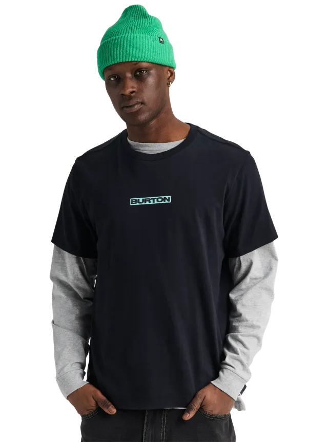 Burton From Burton to the World t-shirt True Black kortärmad