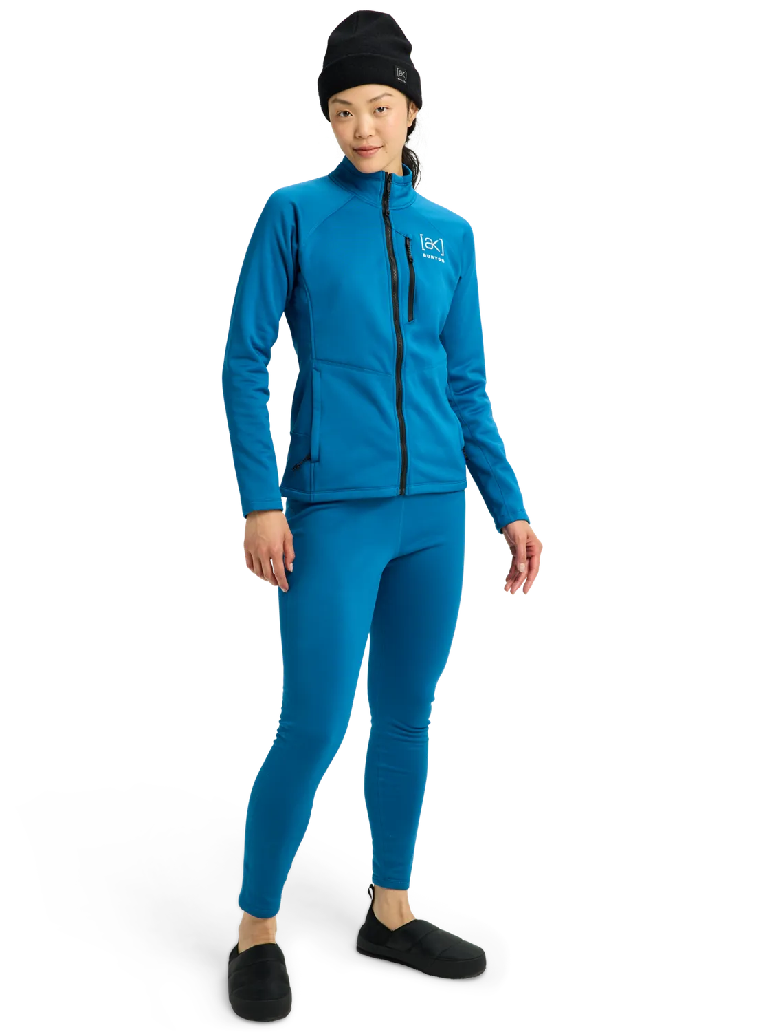 Burton [ak] Baker Stretch fleecejacka dam Blue Teal stretch