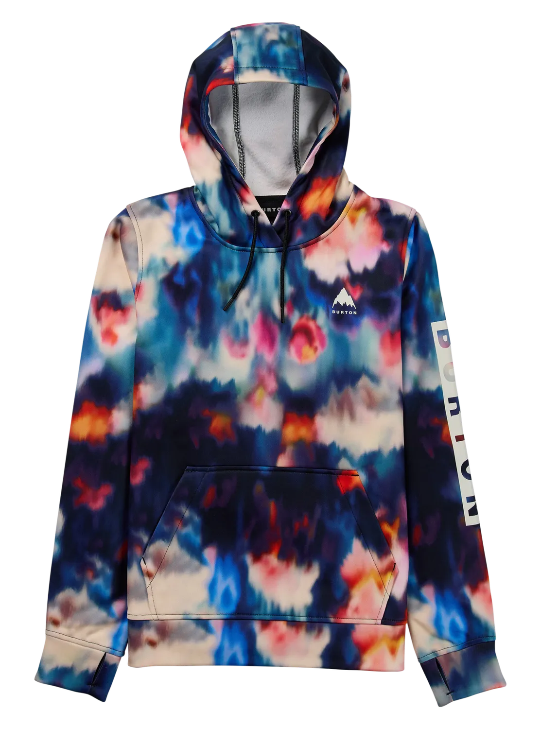 Burton Oak Pullover hoodie dam True Black Heather