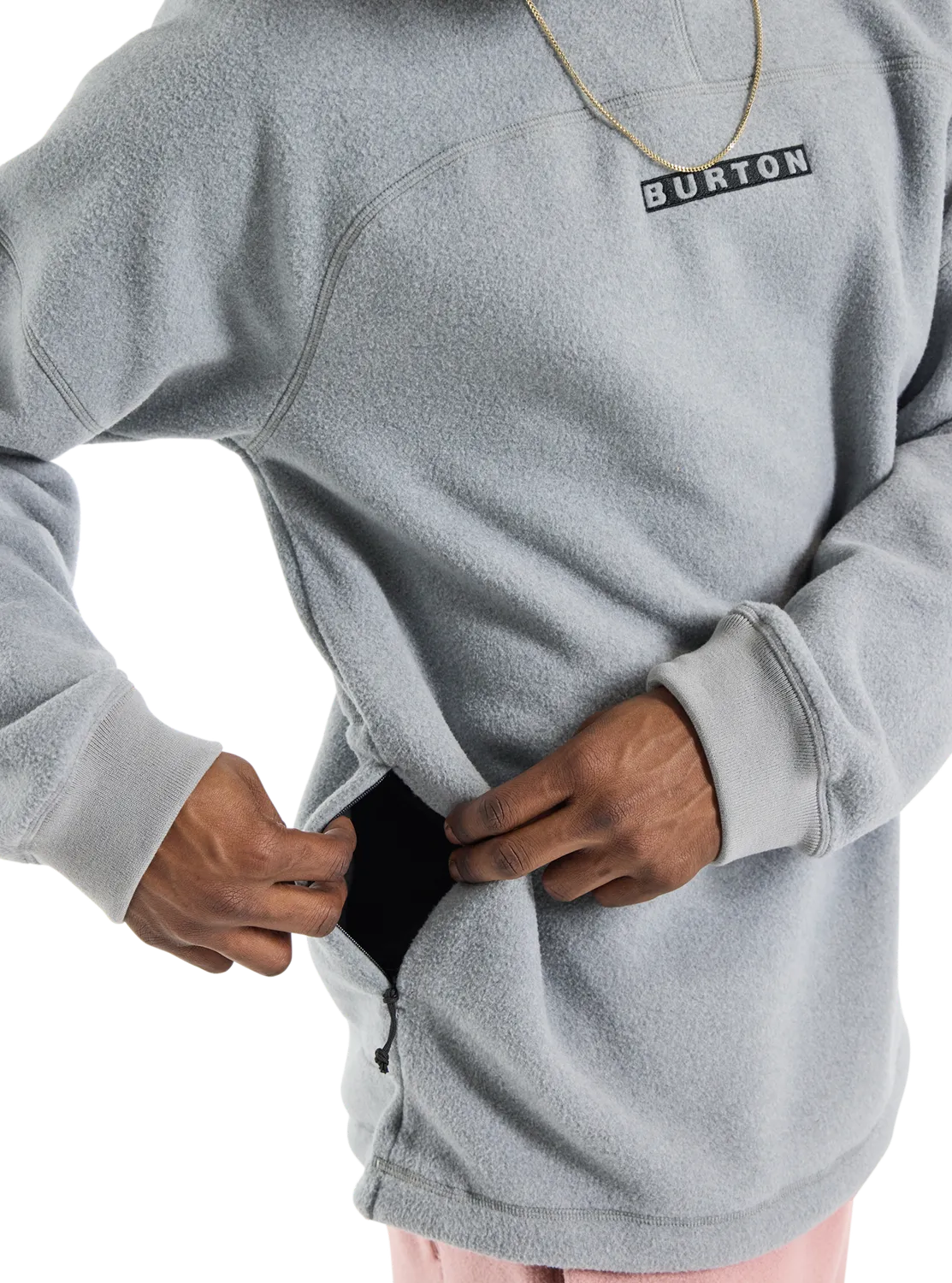 Burton Cinder Crewneck fleecetröja Light Teal