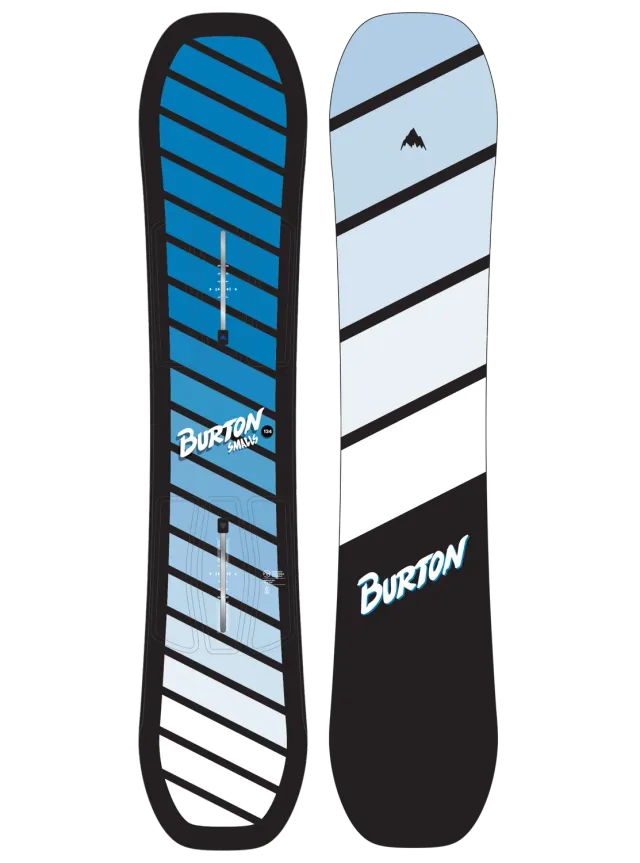 Burton Smalls Flat Top snowboard Blå 125 mjuk flex