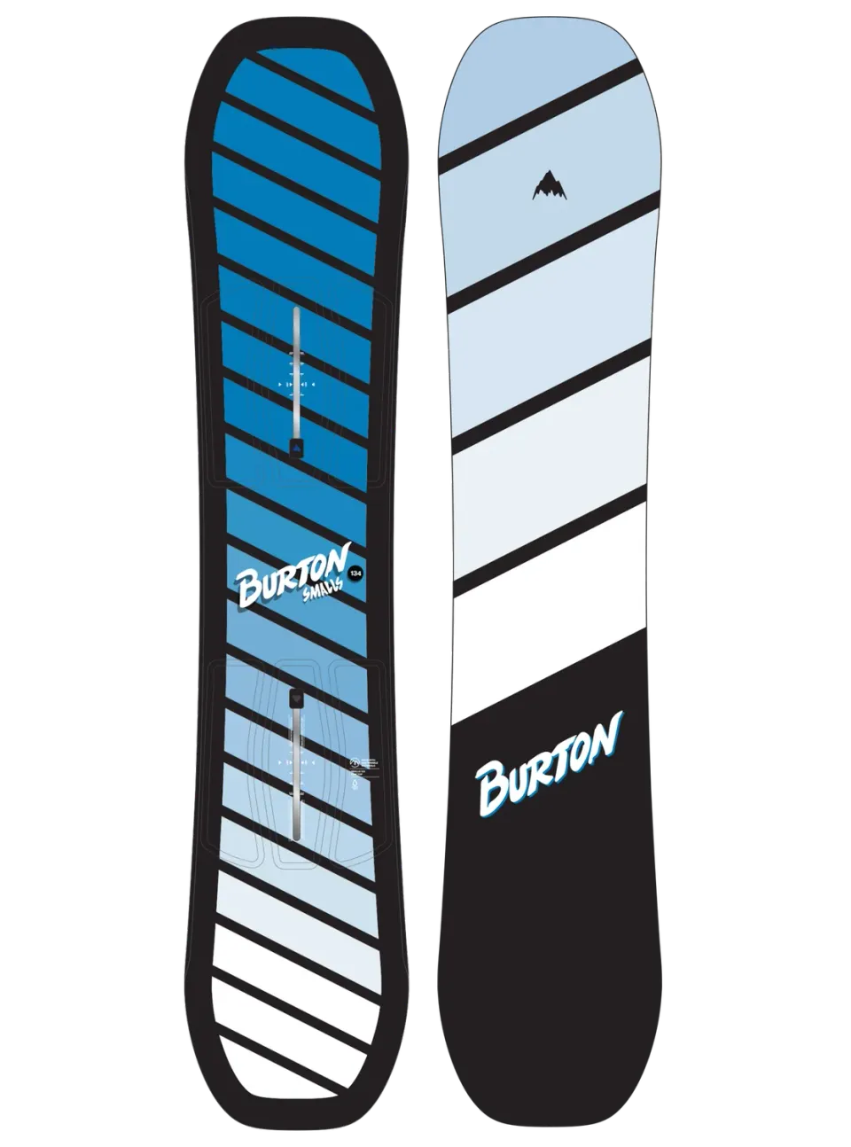 Burton Smalls Flat Top snowboard Blå 125 mjuk flex