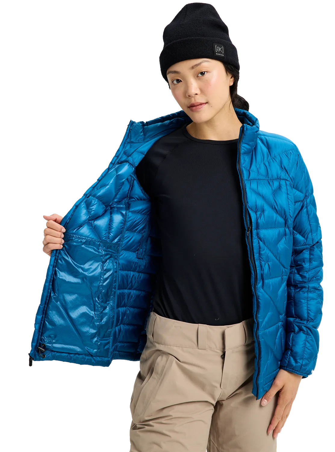 Burton [ak] Baker dunjacka dam Blue Teal dun