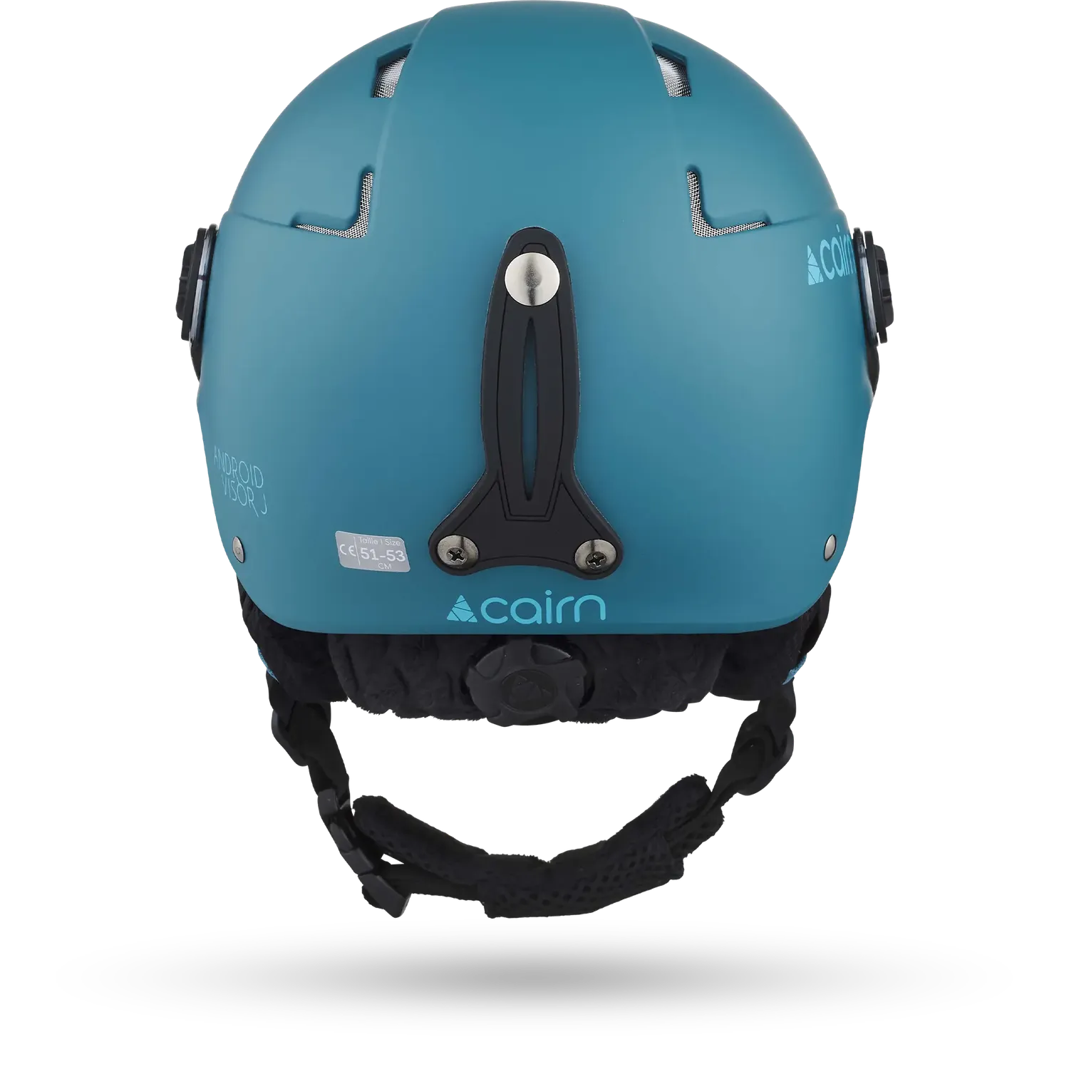 Cairn Android Visor J skidhjälm matte topaz junior