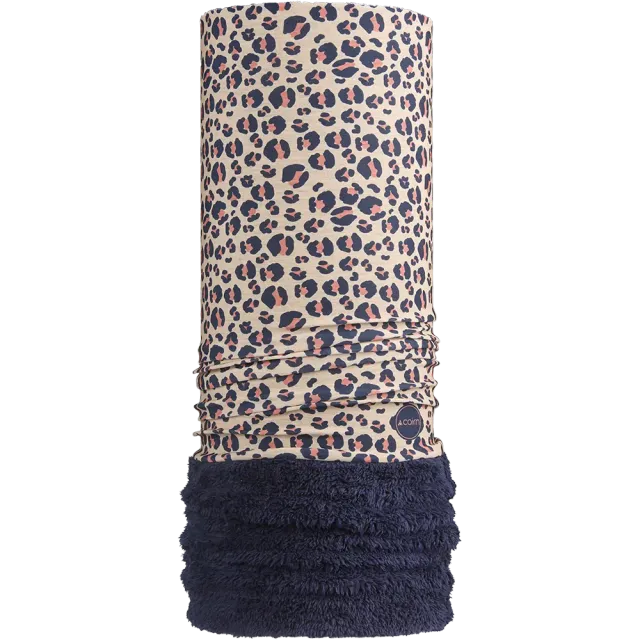 Cairn Malawi Polar Plush Junior halsvärmare Shell Leopard