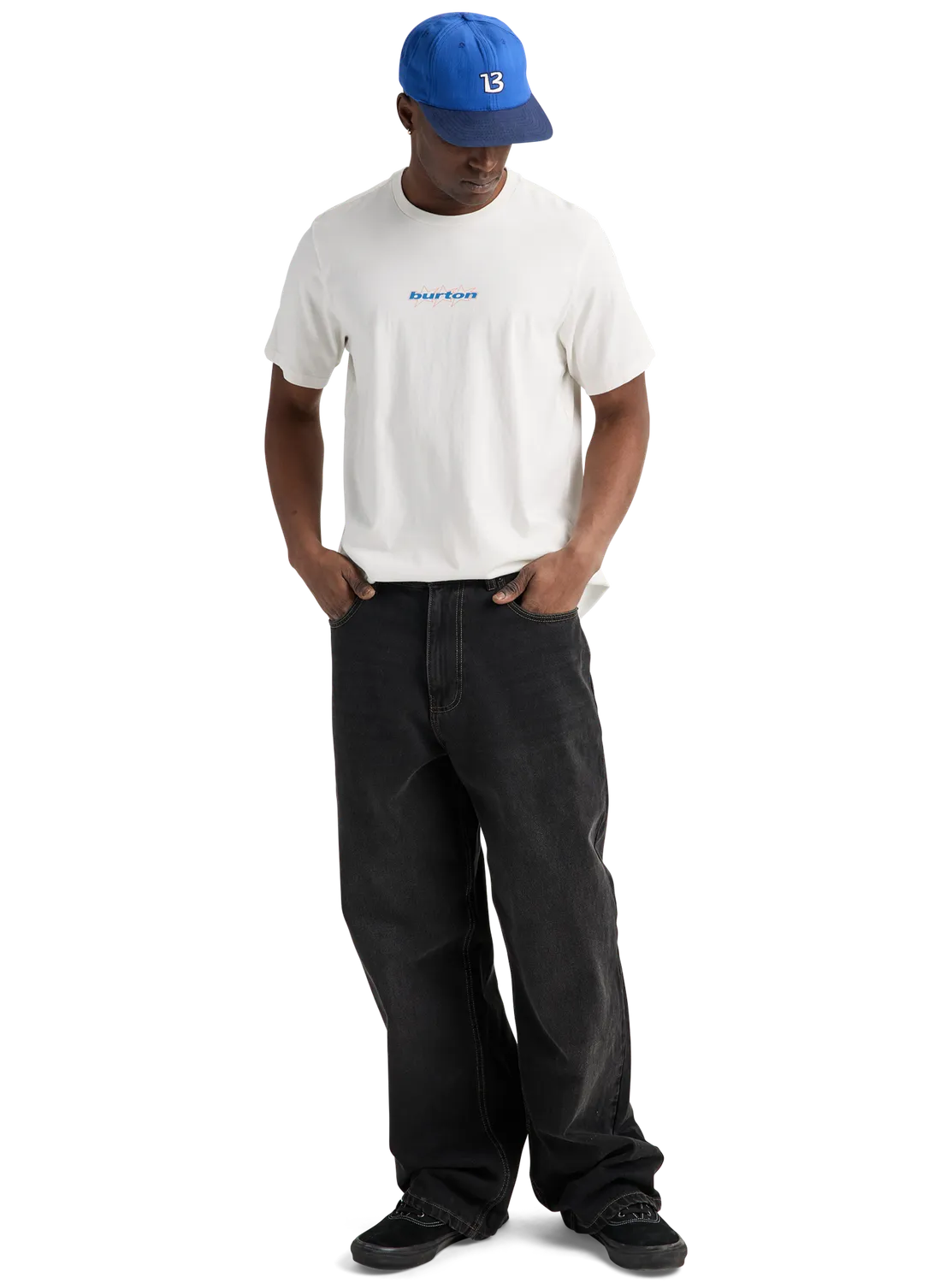 Burton Hippocrene t-shirt Stout White ekologisk