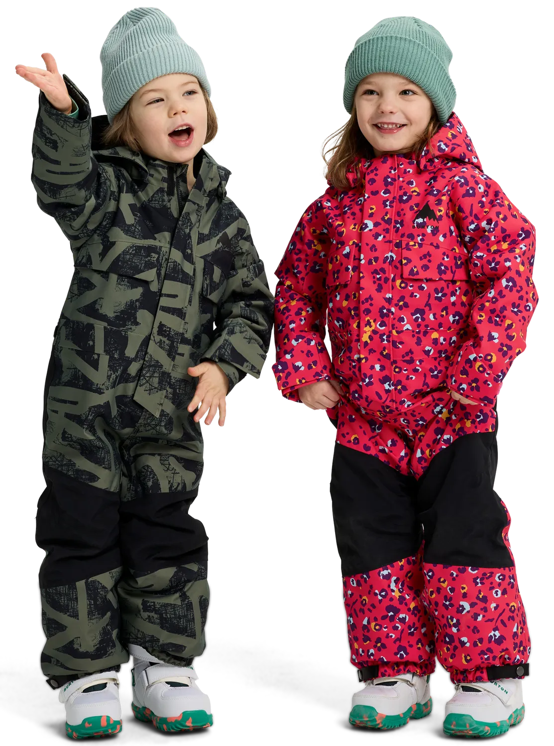 Burton 2L One Piece snöoverall Scribble fodrad