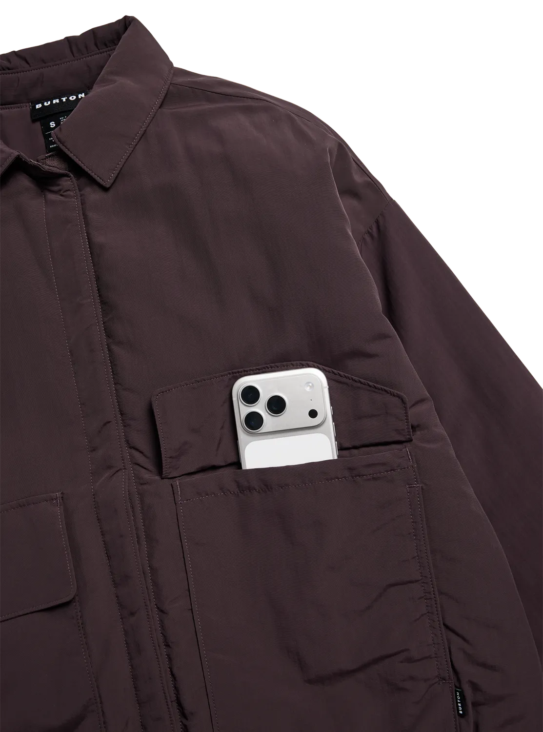 Burton Winslow isolerad jacka dam Summit Taupe vinter