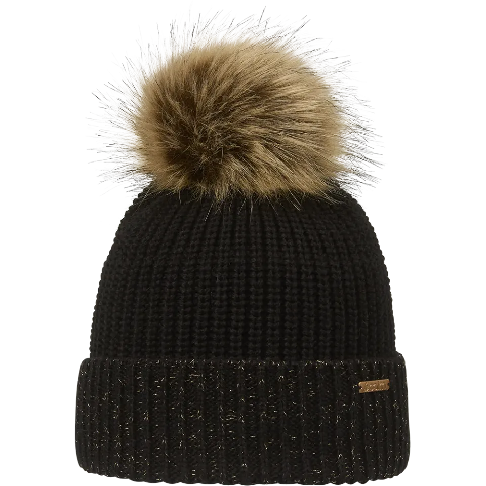 Cairn Lea Hat J barnmössa Black tofs
