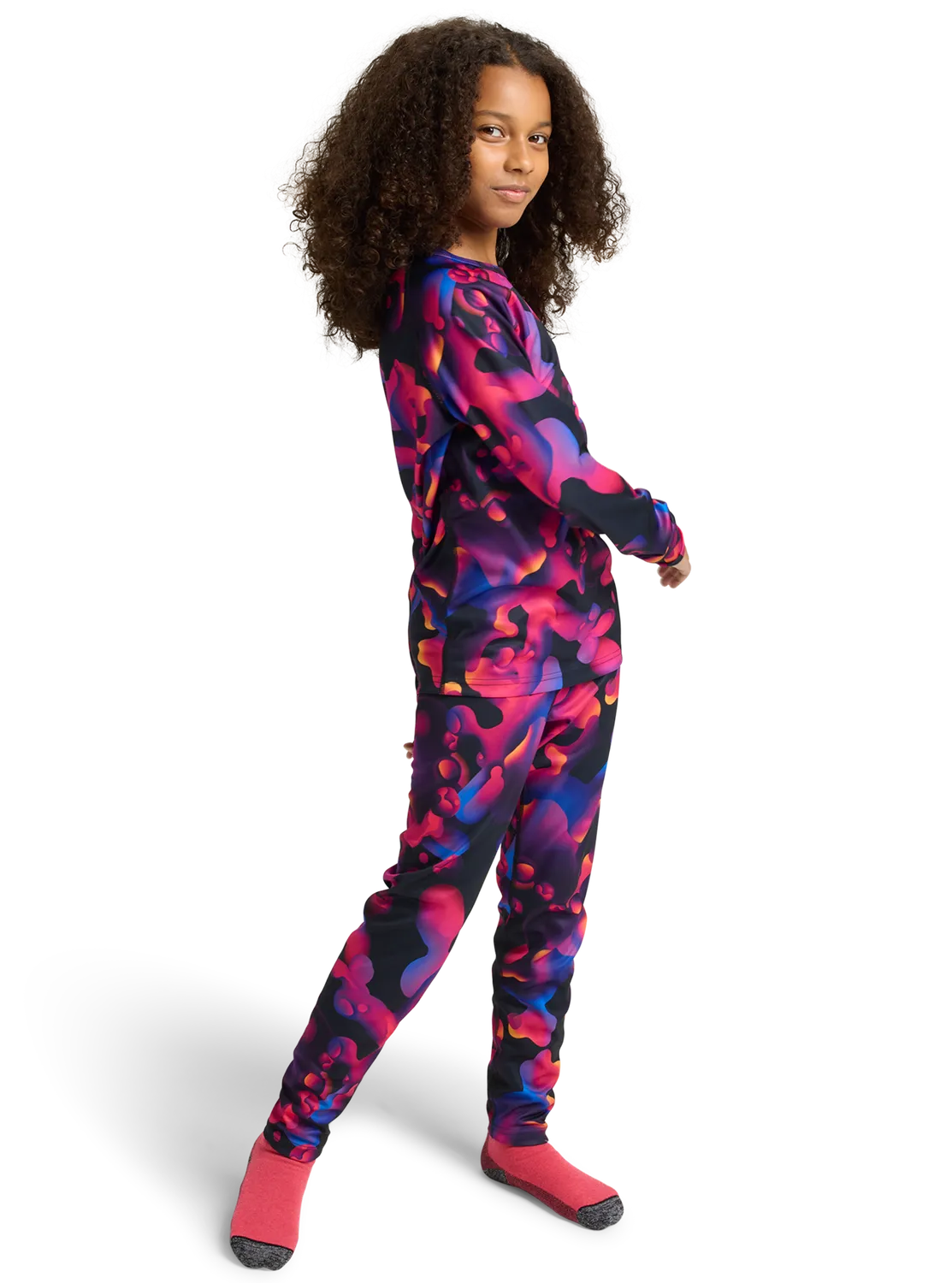 Burton Lightweight Base Layer Set underställ barn Lava Lamp
