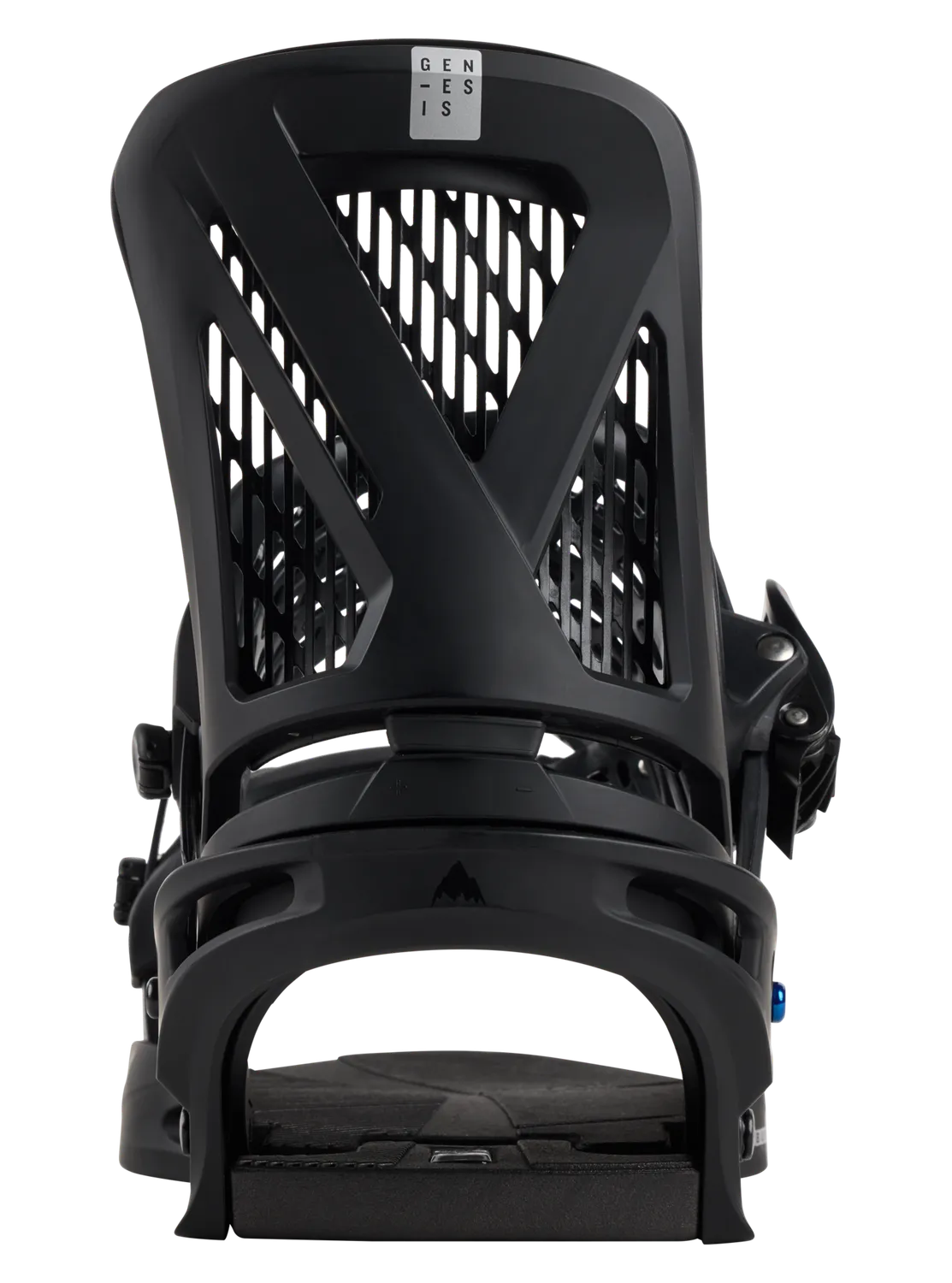 Burton Genesis snowboardbindning svart mjuk dämpad rembindning