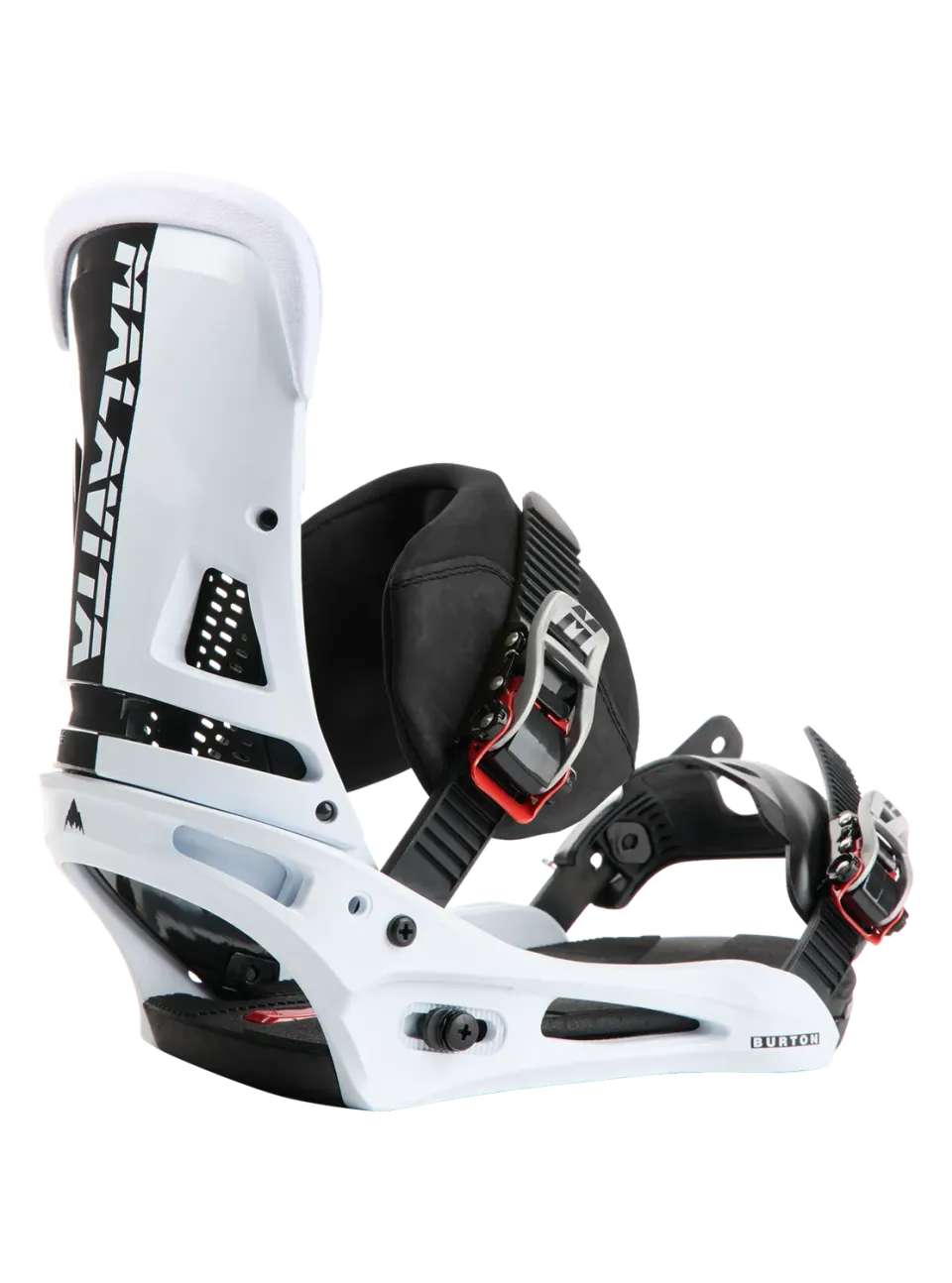 Burton Malavita X snowboardbindning Black White respons