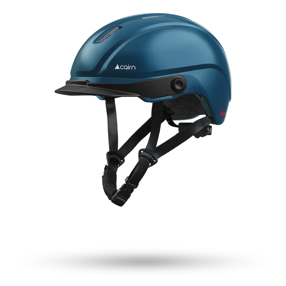 Cairn Sport Fuse Mat cykelhjälm metallic navy