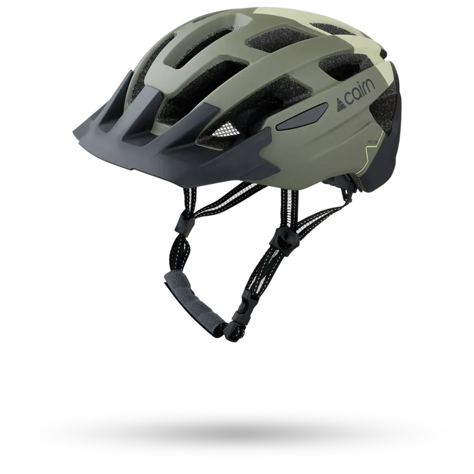 Cairn Prism XTR II cykelhjälm matt oliv ventilerad