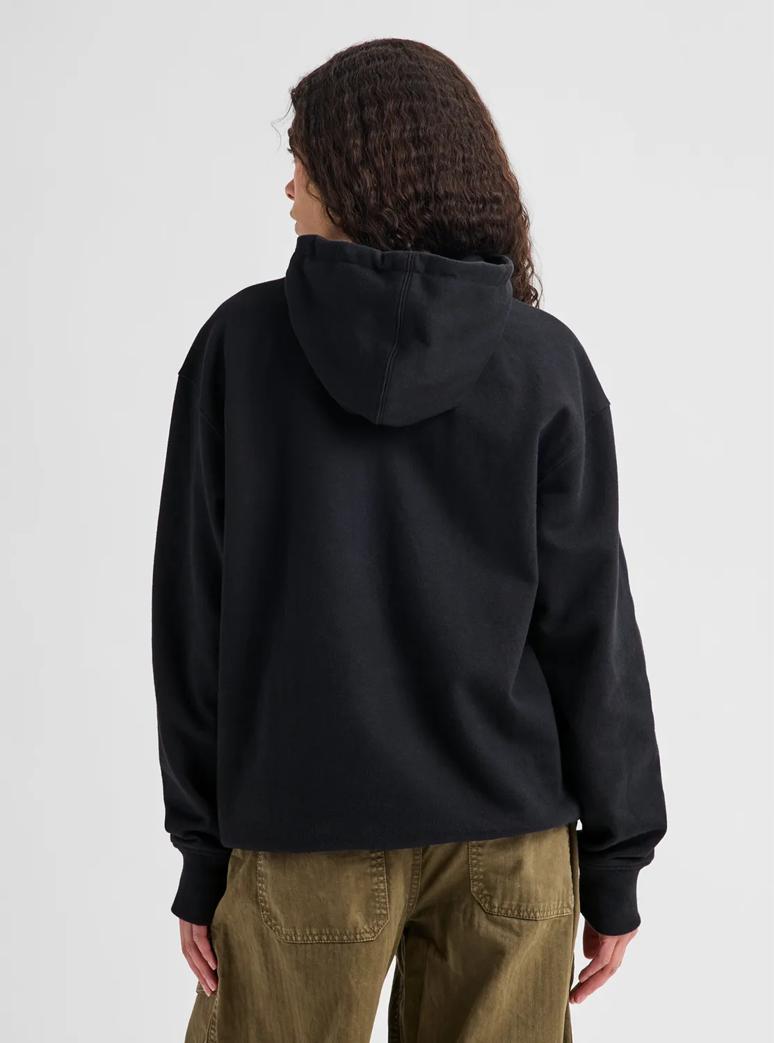 Burton Blossom 27 hoodie True Black ekologisk bomull