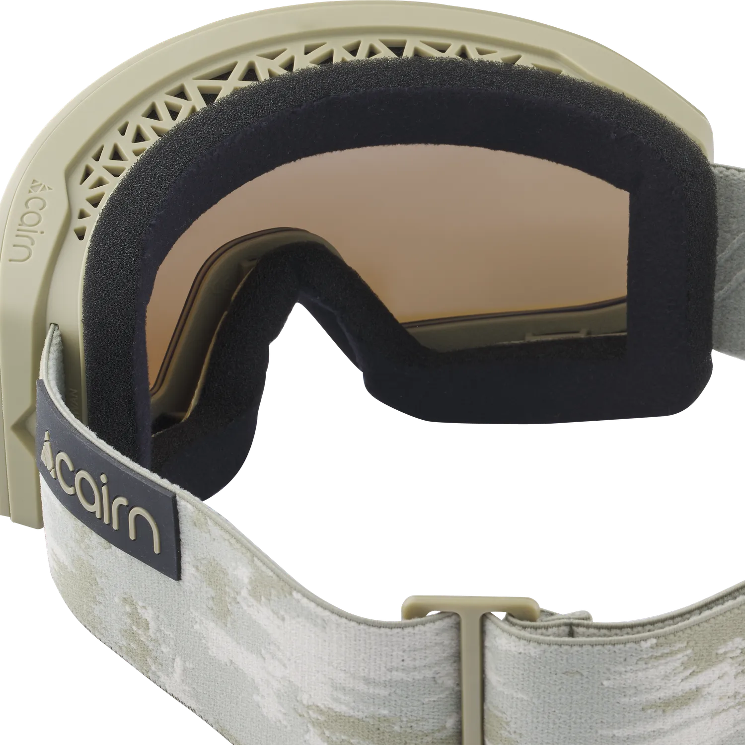 Cairn Bera L Pure CLX3 skidglasögon Khaki 2 linser