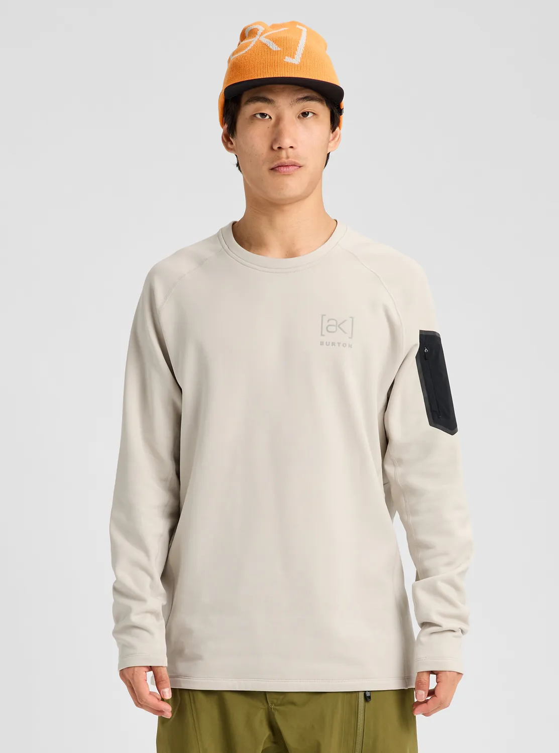 Burton [ak] Baker Stretch fleecetröja True Black stretch