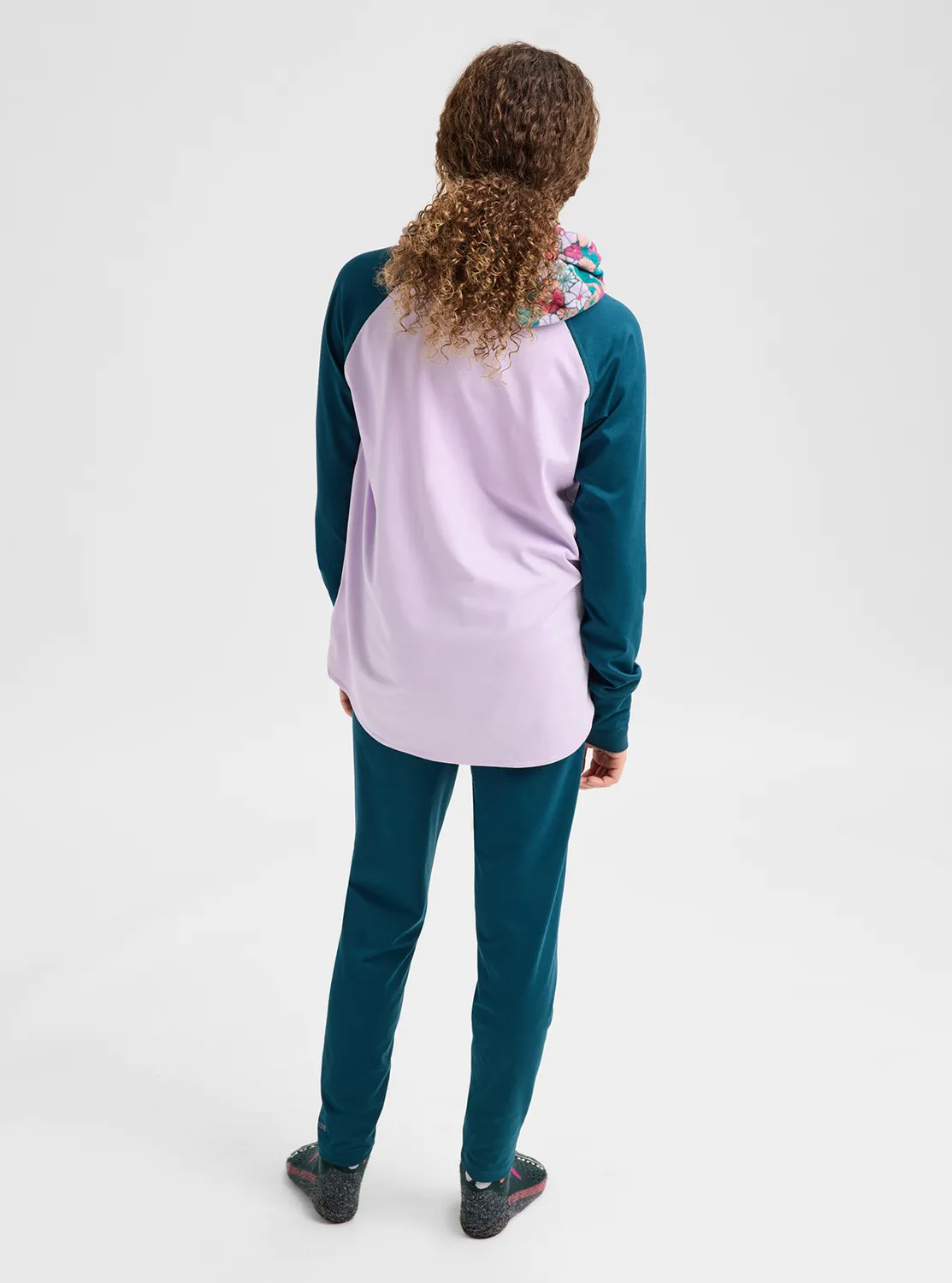 Burton Midweight underställsset Atlantic Teal barn