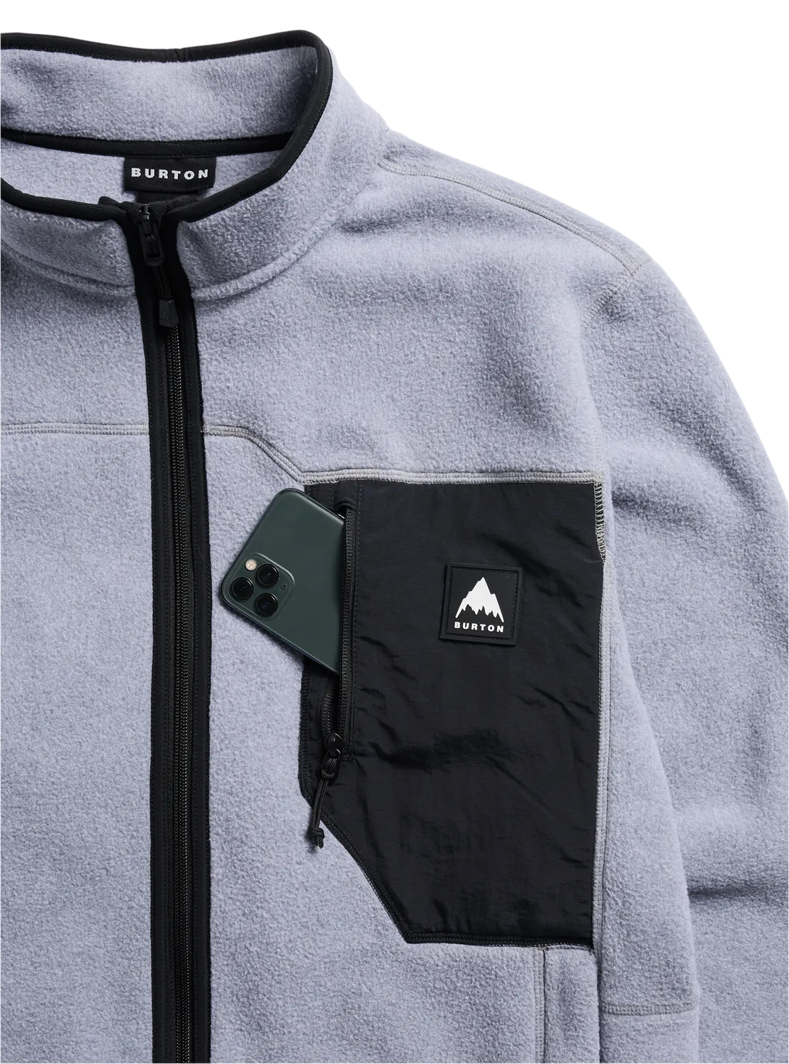 Burton Cinder Full-Zip fleecejacka True Black varm