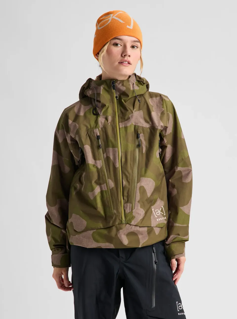 Burton [ak] Cyclic anorak dam svart S vattentät