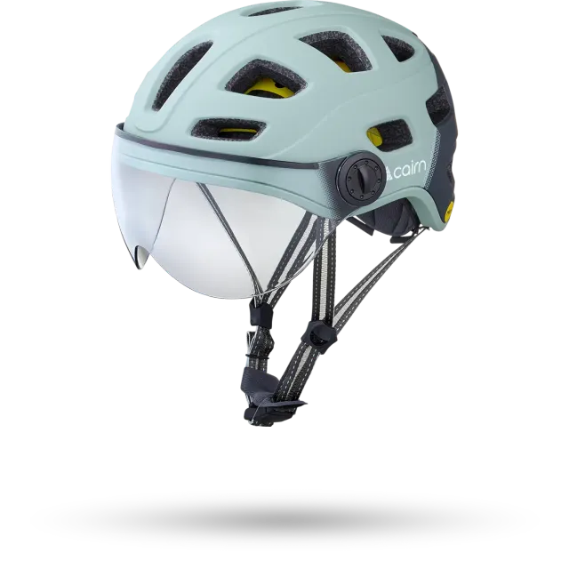 Cairn Quartz Visor MIPS cykelhjälm eucalyptus M