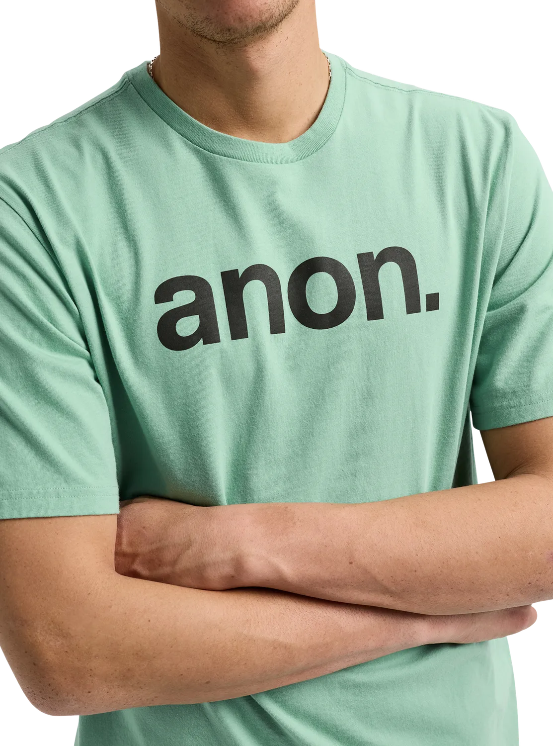 Burton Anon Short Sleeve T-shirt True Black ekologisk bomull
