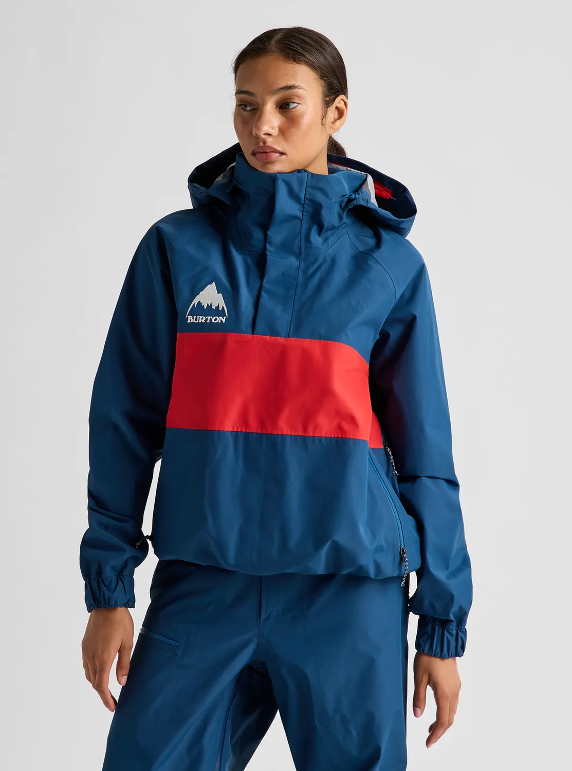 Burton 50th 85 Powder Shell 3L skidjacka retroblå