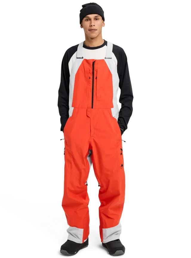 Burton Reserve GORE-TEX 2L hängselbyxor Fiesta Red vattentät