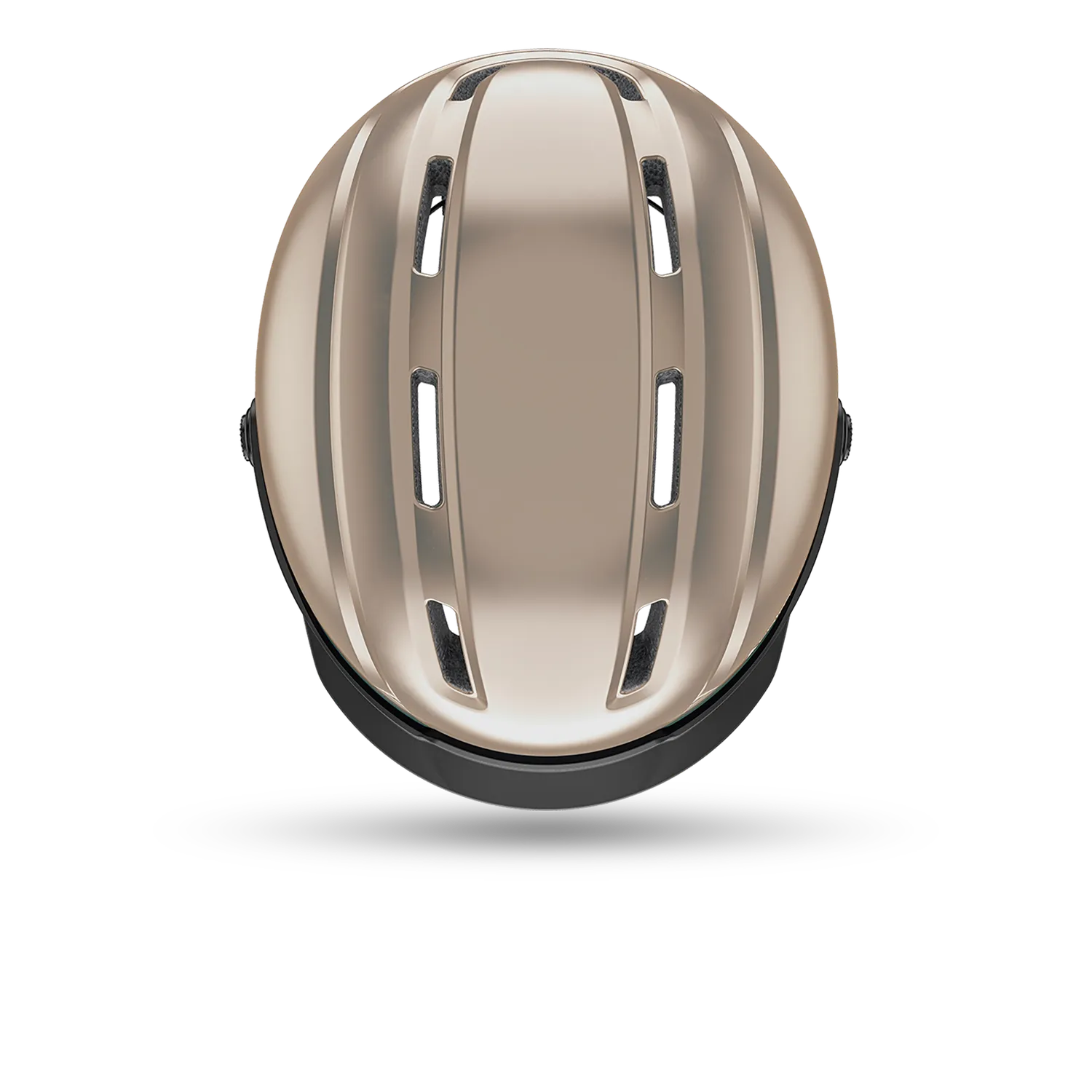Cairn Fuse cykelhjälm metallic cream M magnetspänne