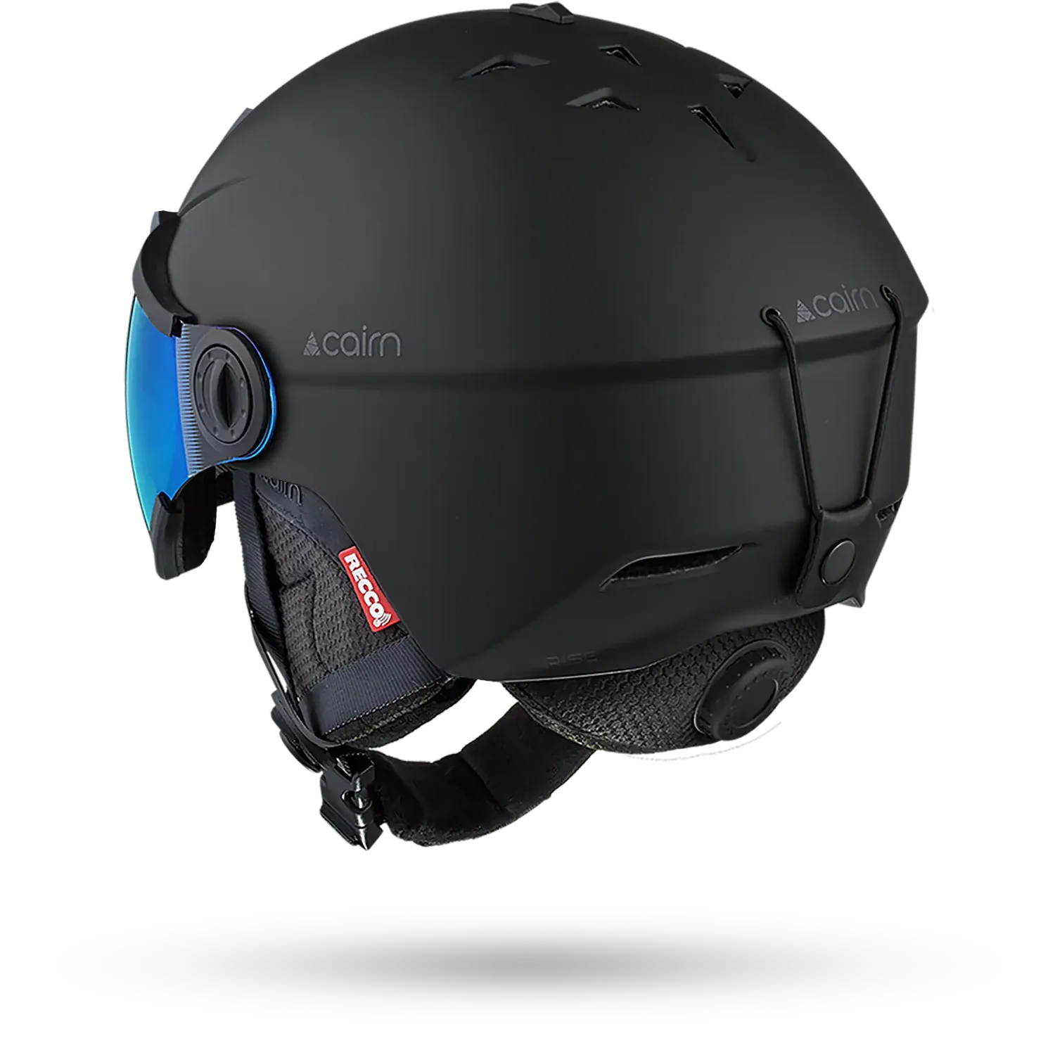Cairn Rise II Visor skidhjälm Mat Black Cameleon