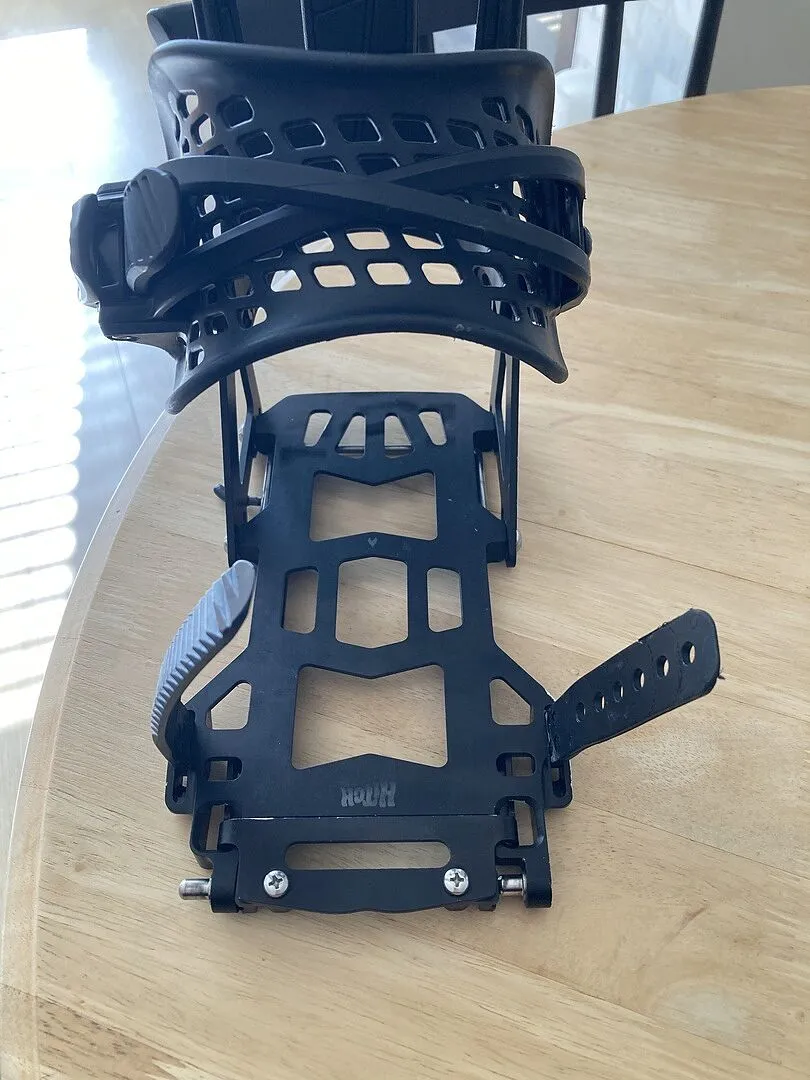 Burton Hitchhiker splitboardbindning Black snabb lägesväxling