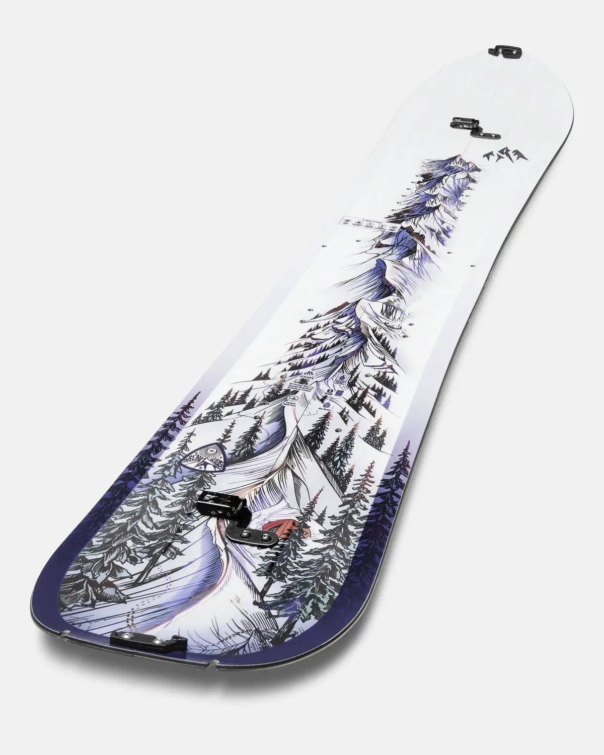 Jones Dream Weaver 2.0 splitboard dam 148 puder